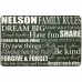 Personalized Family Rules Doormat, 17" x 27"   552986952